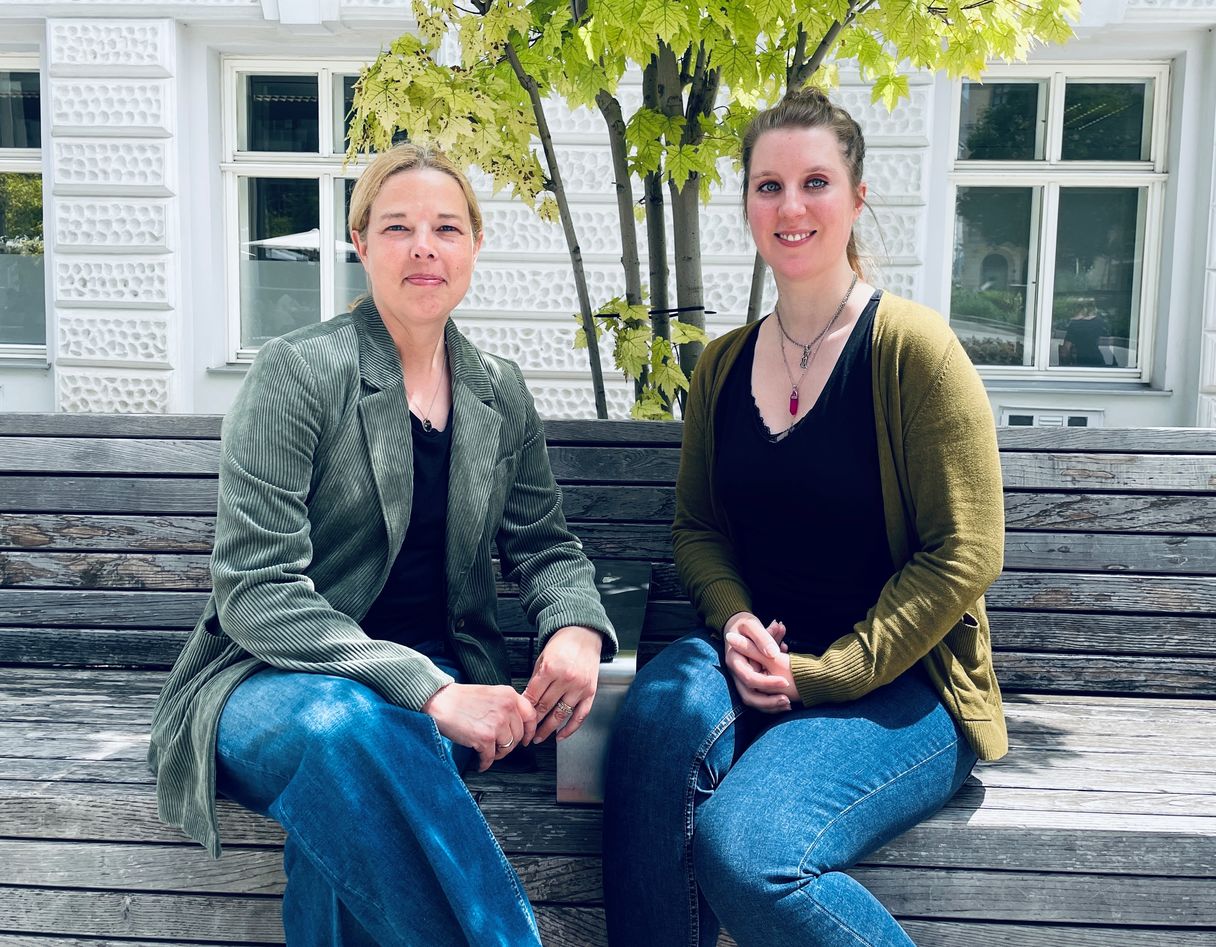 Teresa Millner-Kurzbauer und Ann-Kathrin Ruf